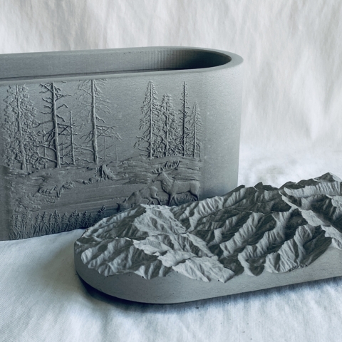 Hũ nến Infinity Alps