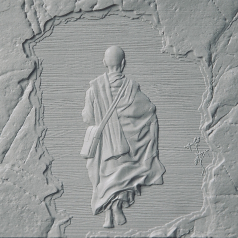 CHẬU CÂY ĐIÊU KHẮC NHÀ SƯ THÍCH MINH TUỆ