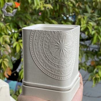 HỘP CẮM BÚT ĐA NĂNG ĐIÊU KHẮC TRỐNG ĐỒNG OD-06