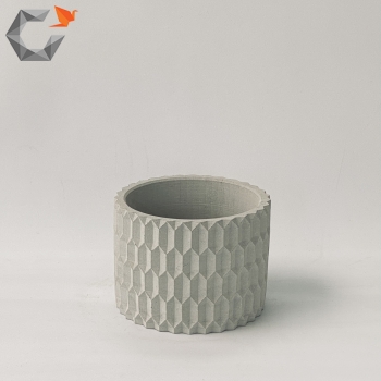 CHẬU CÂY XI MĂNG ORIGAMI PLO-01